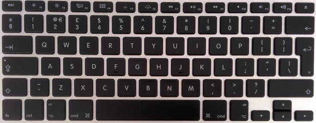 Macbook Pro UK Keyboard